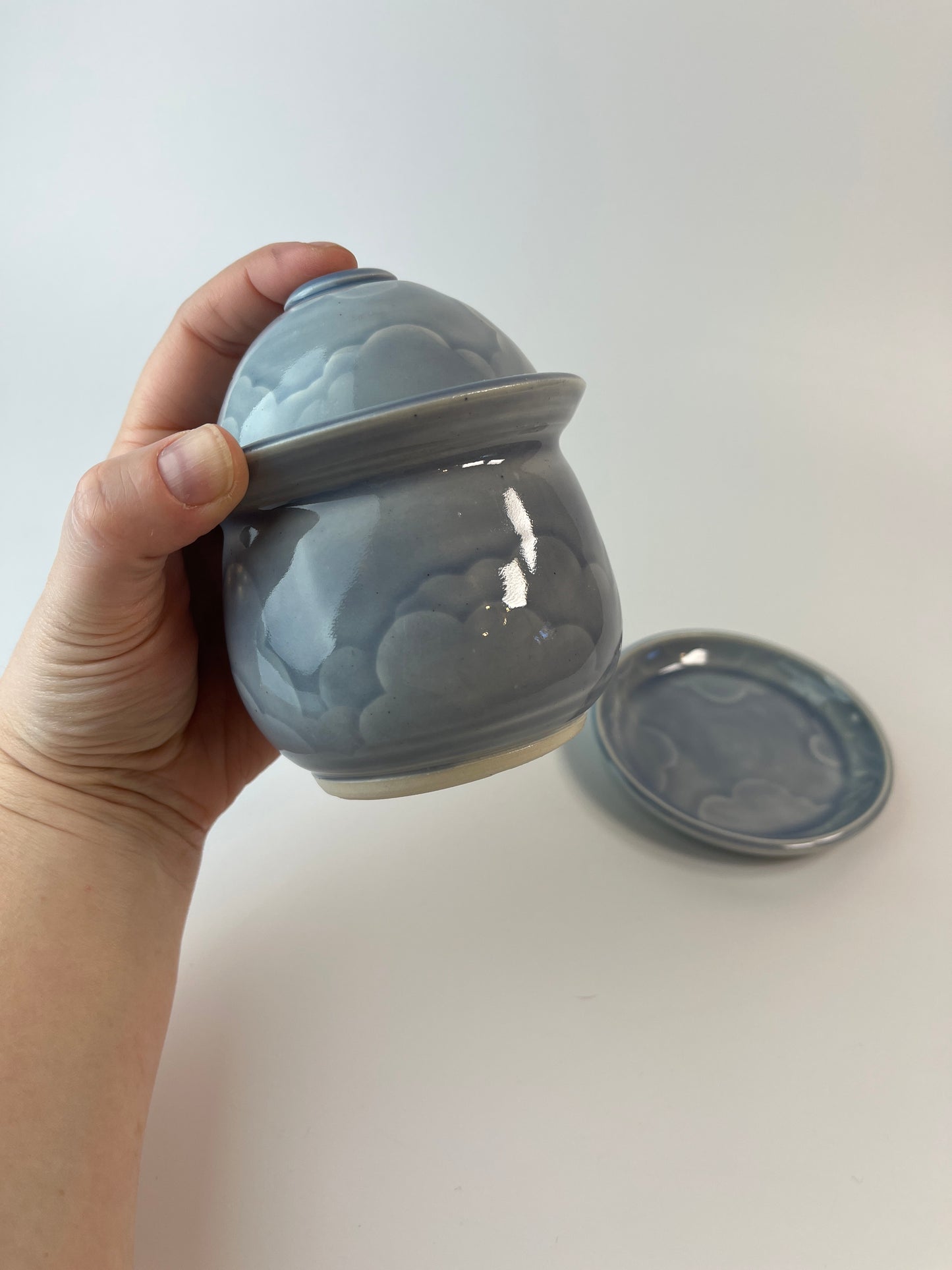 Gaiwan Water Etched Cloud Tea Set