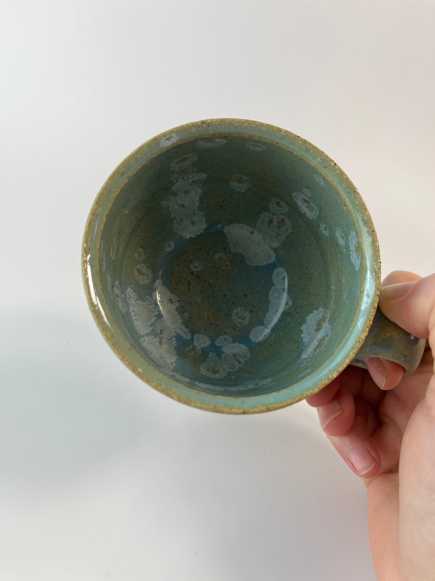 Cone 10 - Mug 1 crystal bloom