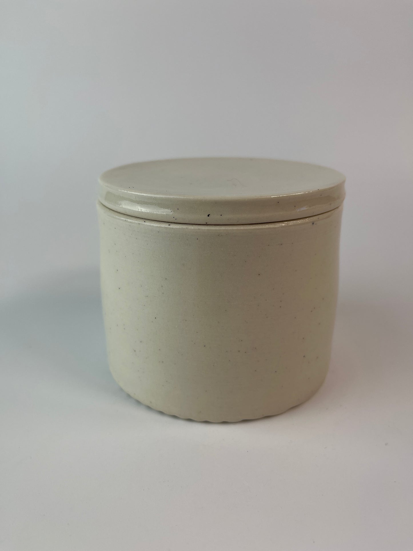 Butter Crock - secret bird