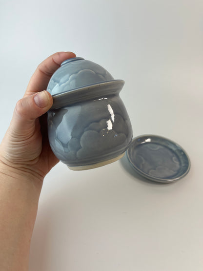 Gaiwan Water Etched Cloud Tea Set