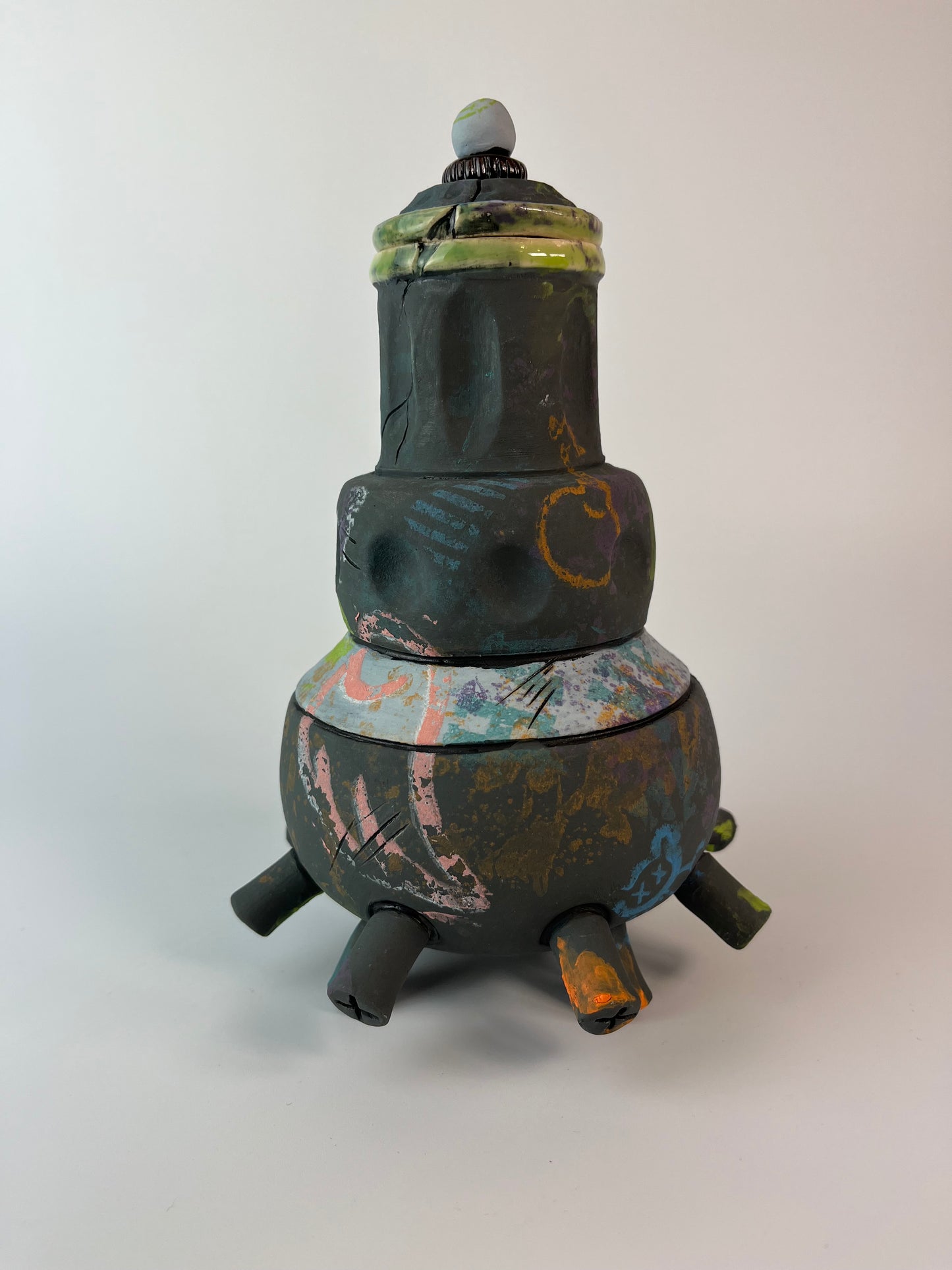 Anarchy Lidded Decanter