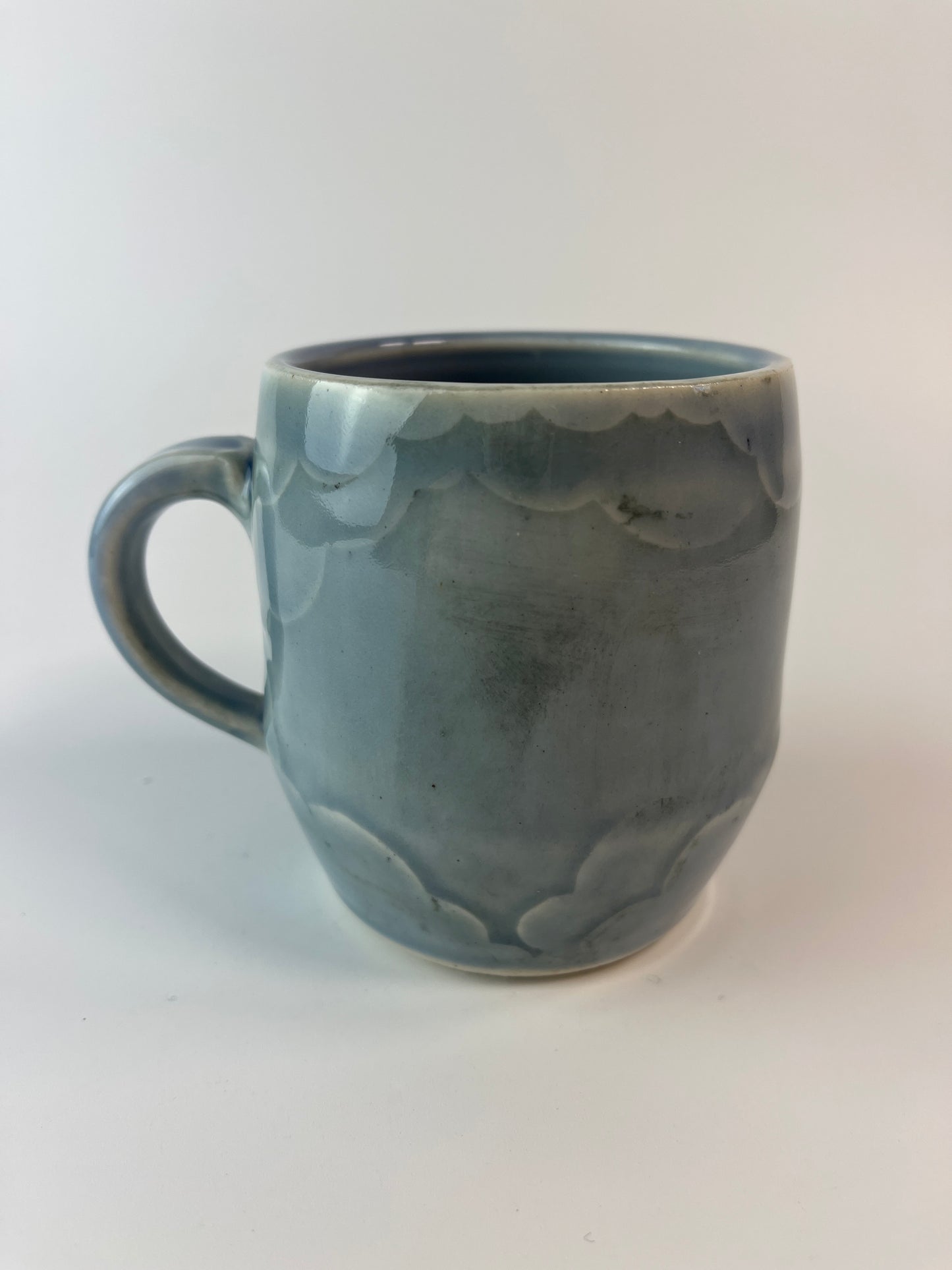 Cloud Water Etched Mug