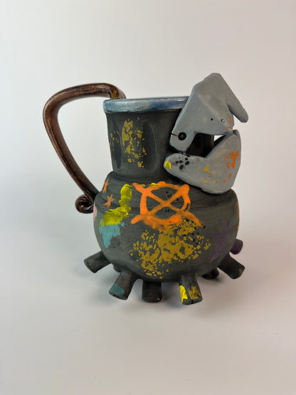 Anarchy Mini Mug - Ready to Ship Blue
