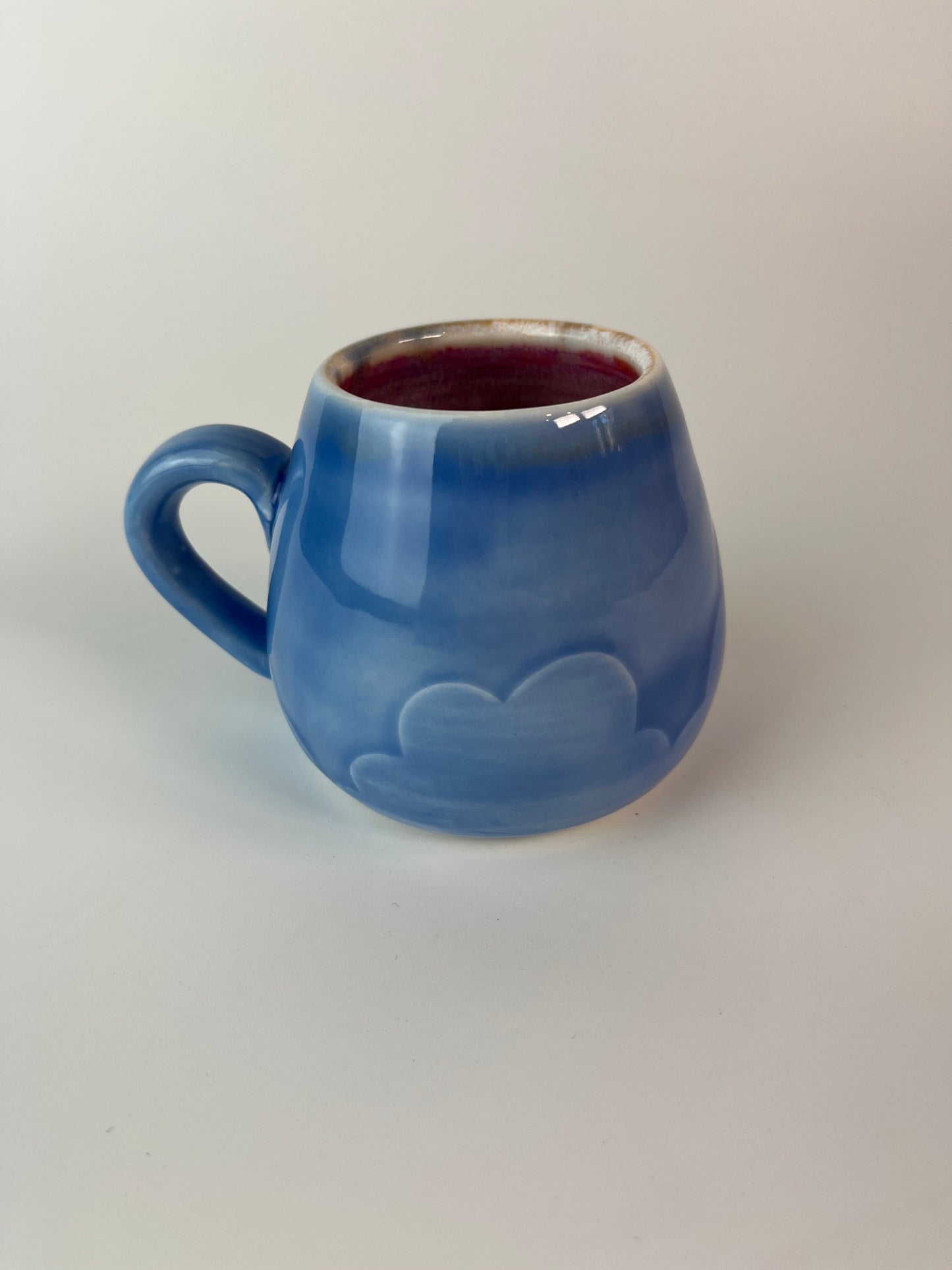 Cloud Mini - water etched mug