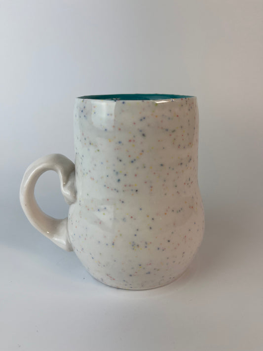 Sprinkle Cake Mug - 2 teal