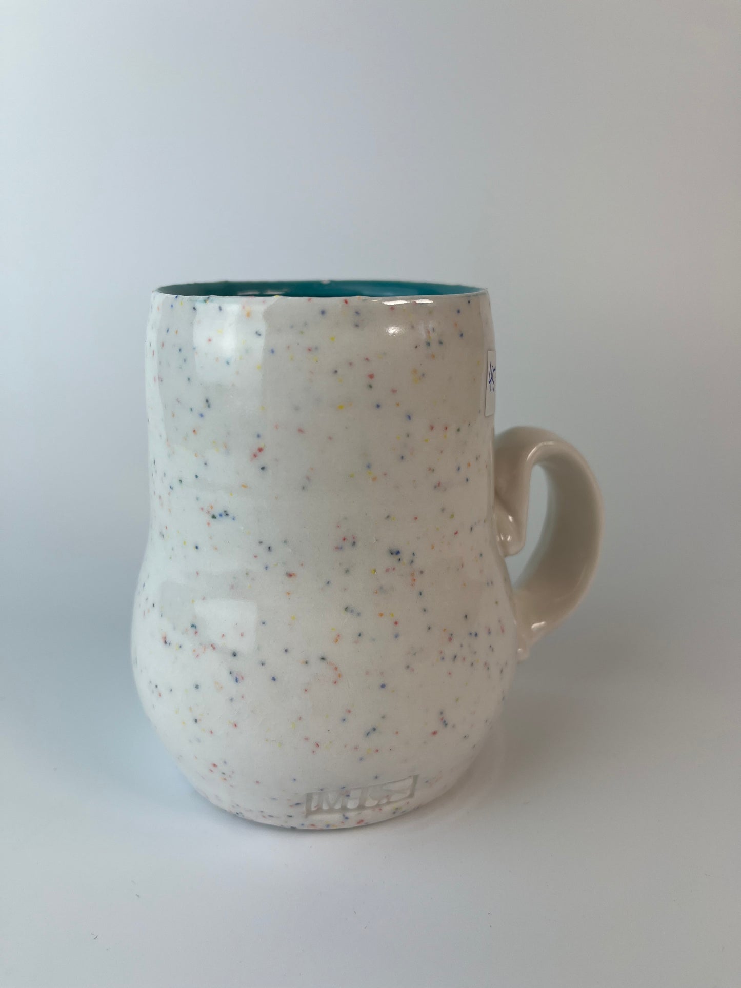 Sprinkle Cake Mug - 2 teal