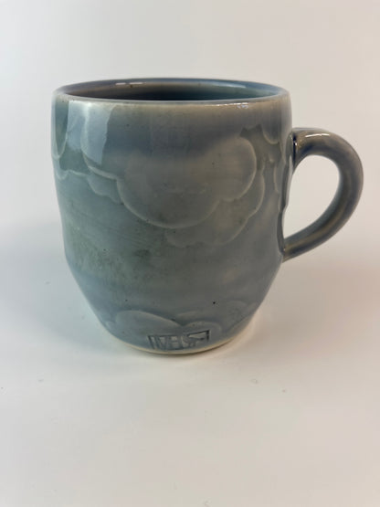 Cloud Water Etched Mug